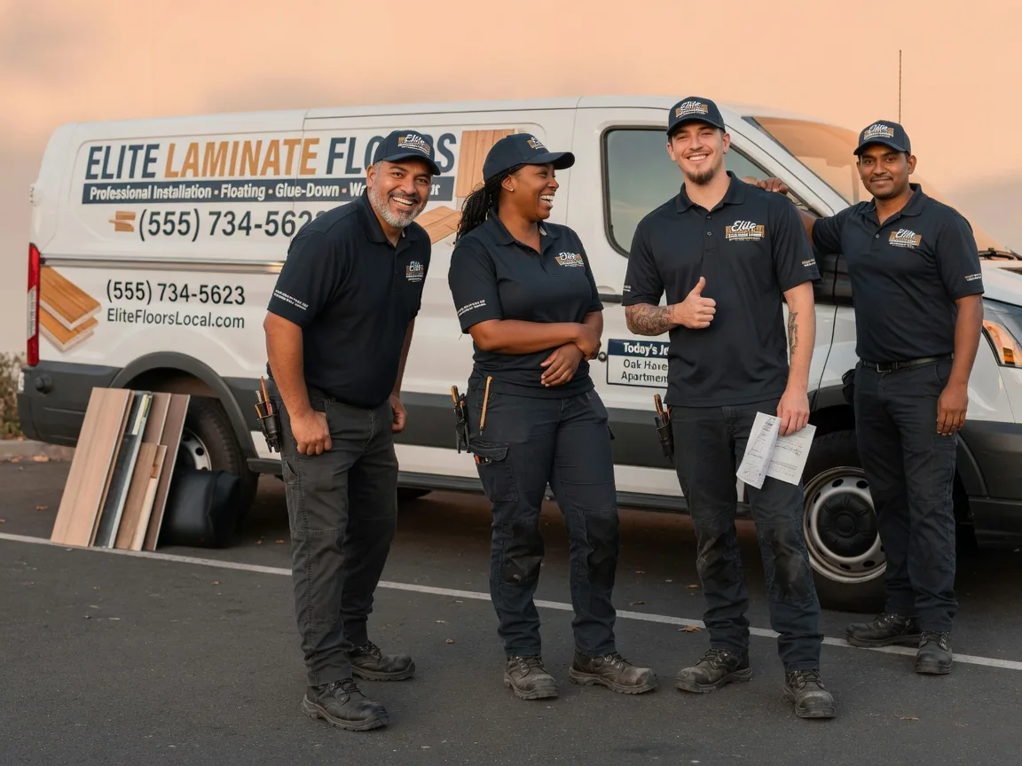 Laminate flooring installation company in Delphi, IN